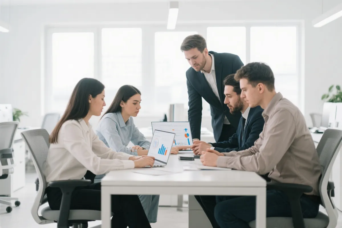 数据分析工作场景示意图